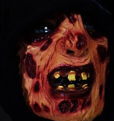 halloween pumpkin head