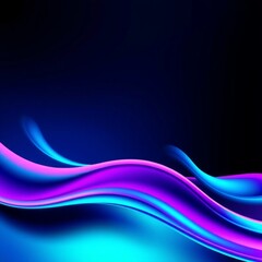 abstract blue wave background