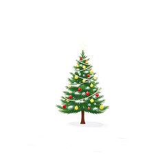 Fototapeta premium christmas tree in the snow