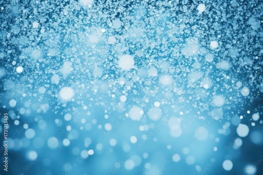 Wall mural snow falls shape pattern bokeh effect background backgrounds glitter illuminated.