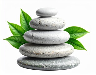 Zen Stones PNG for Health Design