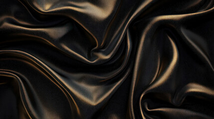 Obraz premium A rich, dark velvet texture background with subtle golden shimmer, evoking sophistication.