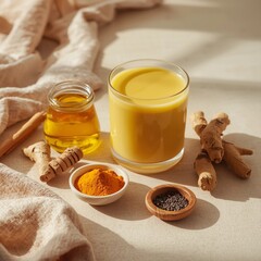 tea and honey