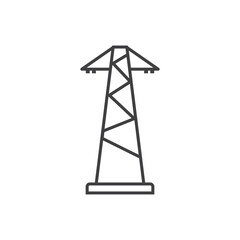 Electrical tower icon