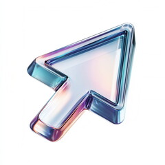 3d,click,pointer,cursor,arrow,icon,transparent,background