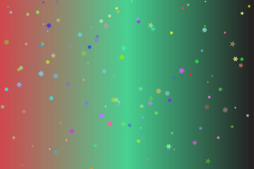 Abstract gradient background with colorful speckles and bokeh effect