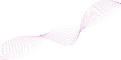 Abstract blue smooth wave on a white background. Dynamic sound wave. Design element. Vector illustration.	
