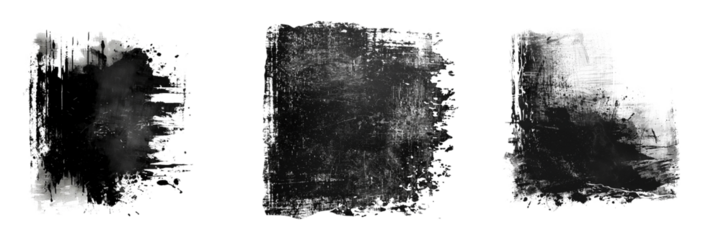 Collection of grunge textures for design overlays