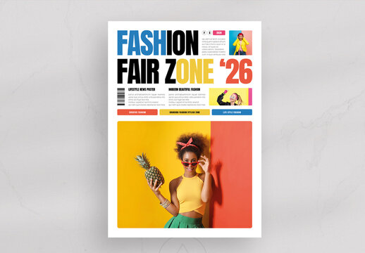 Minimal Fashion Poster Template