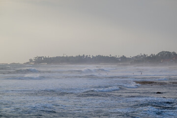 Canggu beach in Bali Indonesia