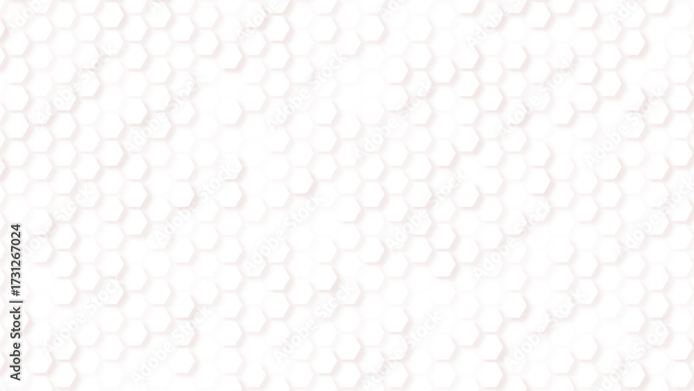 Wall mural honeycomb pattern with hexagon mesh. texture bee comb grid. line grid of hexagons black and white se
