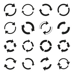 Collection of Circular Arrow Icons