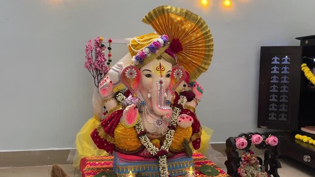 Celebrating Ganesh Chaturthi at home 
