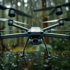 Drone Rain Forest Aerial Photography.