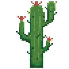 cactus pixel art