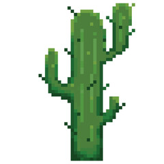cactus pixel art
