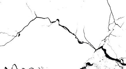 White black grey wall, floor with pattern and cracks. cracked white paint on a white background. 