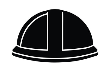 construction helmet vector icon illustration design