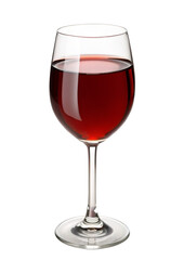 Elegant glass of red wine against a black background for wine lovers and connoisseurs worldwide