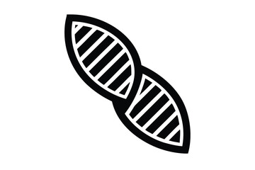 dna test vector icon illustration design