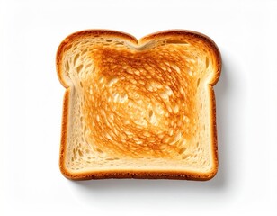 Golden Toast - A Single Slice of Toasted Bread.