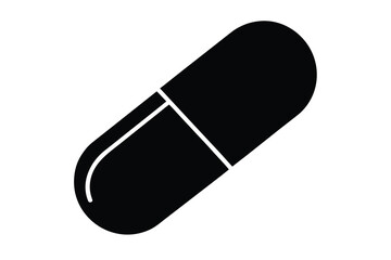 pill capsule vector icon illustration design