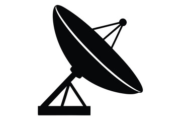 satellite dish vector icon illustration design