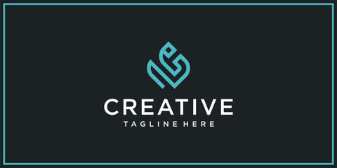 C line logo design inspiration