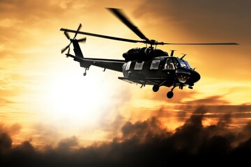 Helicopter transportation aircraft vehicle.