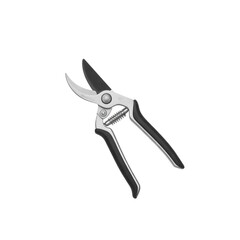 Sharp steel wire cutters and pliers are isolated on a white background