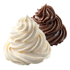 Creamy Delights: Vanilla and Chocolate Frosting