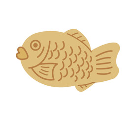 たい焼きのイラスト