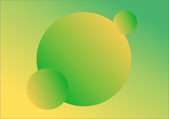Vector illustration of a shiny green Easter egg with a ribbon and reflection on a matching background
