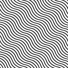 Black and white abstract geometric pattern texture illustration design for a seamless vintage wallpaper backdrop