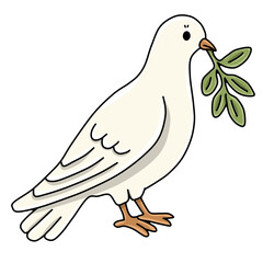 Doves are a symbol of peace