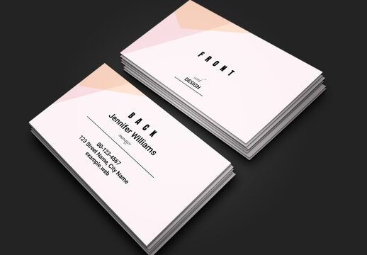 Business Card Layout