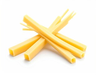 Delicious Cheese Sticks - A Close-Up of Yellow Cheese.