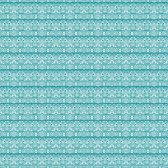 Blue traditional Farblic style seamless pattern