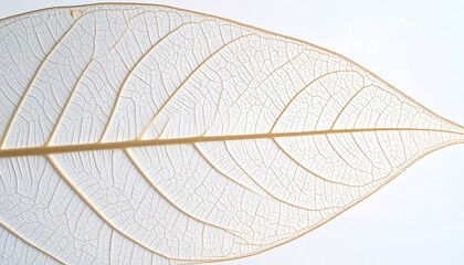 Fototapeta premium Delicate leaf veins