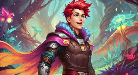 Digital illustrator painting creative character concept with stylus in modern workspace