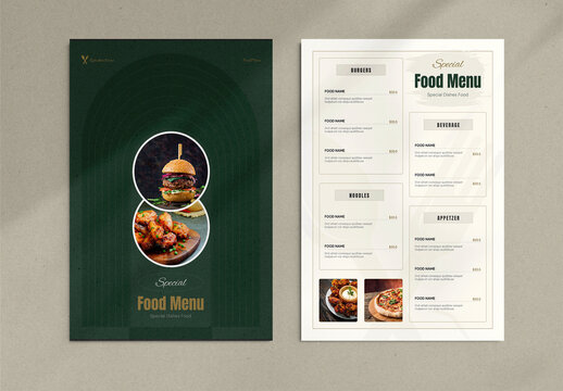 Special Food Menu