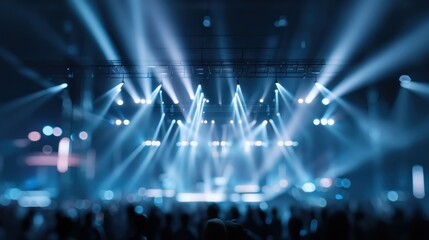 Concert stage lights