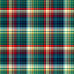 Christmas Magic Plaid Seamless Repeat