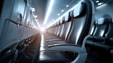 Airplane interior seats