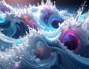 Abstract fluid waves