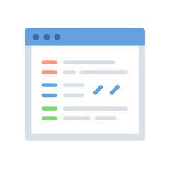 Simple task management web application interface concept design