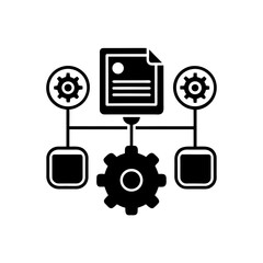 gear icon vector illustration