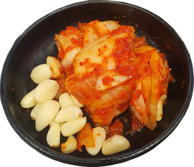 김치 마늘