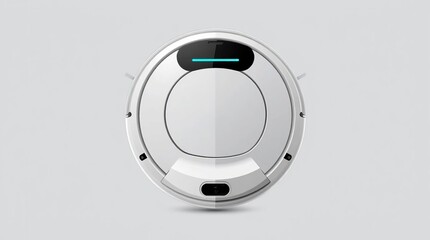Fototapeta premium Smart Robot Vacuum Cleaner.