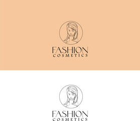 Beauty women world logo